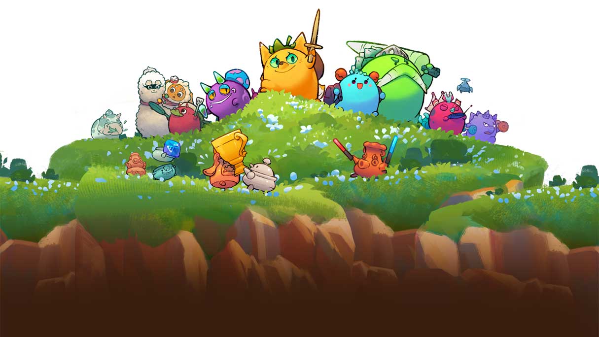 بازی Axie Infinity یک بازی مبتنی بر نبرد برای کسب درآمد (P2E) با الهام از بازی محبوب پوکمون توسعه یافته که توسط بلاکچین اتریوم طراحی شده است