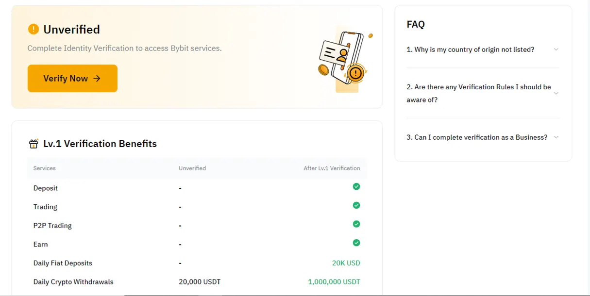 بهتر است برای استفاده از امکانات کامل صرافی بای بیت، احراز هویت خود را انجام دهید.