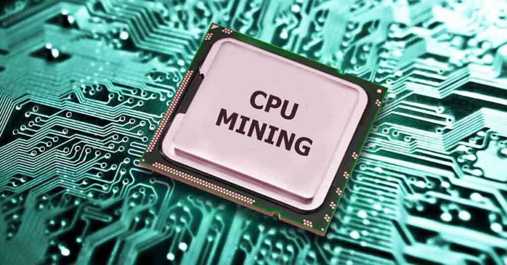 در روش استخراج CPU از یک واحد پردازش مرکزی برای استخراج ارز دیجیتال استفاده میشود.