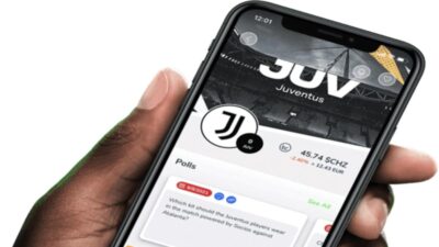 فن توکن JUV روی موبایل