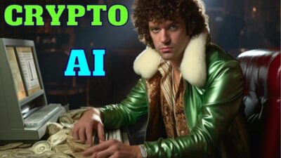 طراحی پوستر crypto ai