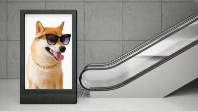 میمکوین شیبا اینو با جمعآوری سرمایه برای توکن dogwifhat تبلیغی بر روی بیلبورد کروی معروف لاس وگاس گذاشت.