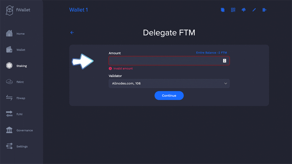 انتخاب تعداد توکن فانتوم برای استیک