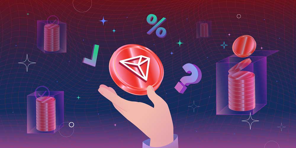 استیکینگ ترون در ترون لینک