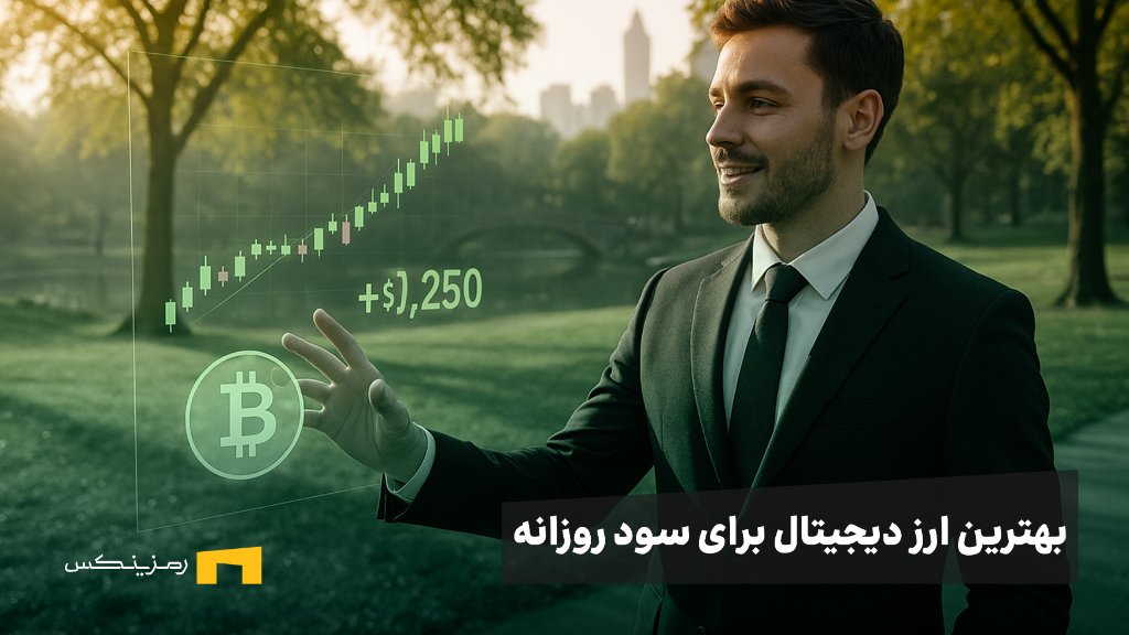 بهترین ارز دیجیتال برای سود روزانه | سود با ترید روزانه در 2025