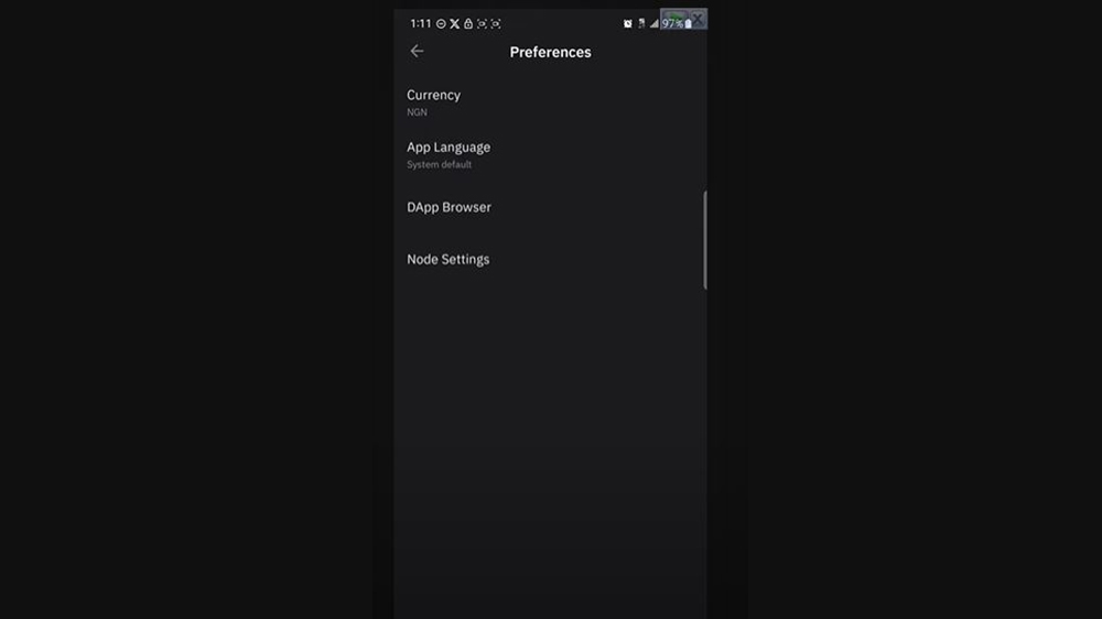 بخش تغییر زبان تراست ولت