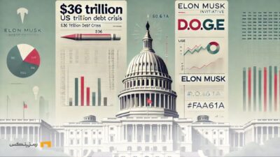 آیا سازمان DOGE ایلان ماسک میتواند بدهی آمریکا را بپردازد؟