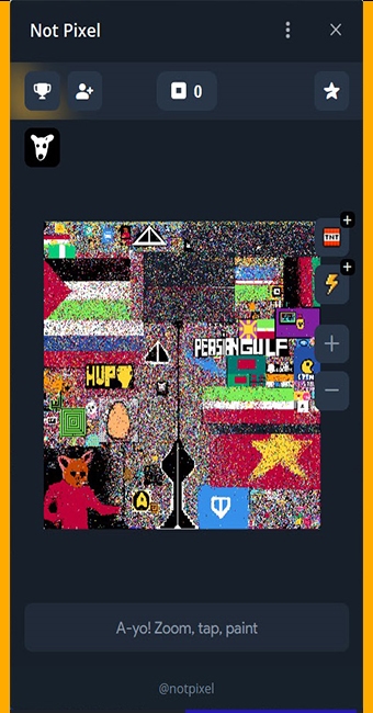 صفحه اول بازی نات پیکسل