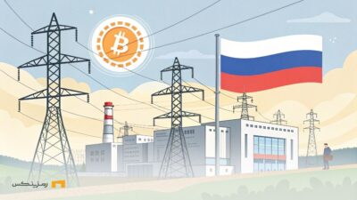 تحول در انرژی؛ حمایت بزرگ‌ترین اپراتور برق روسیه از بیت کوین