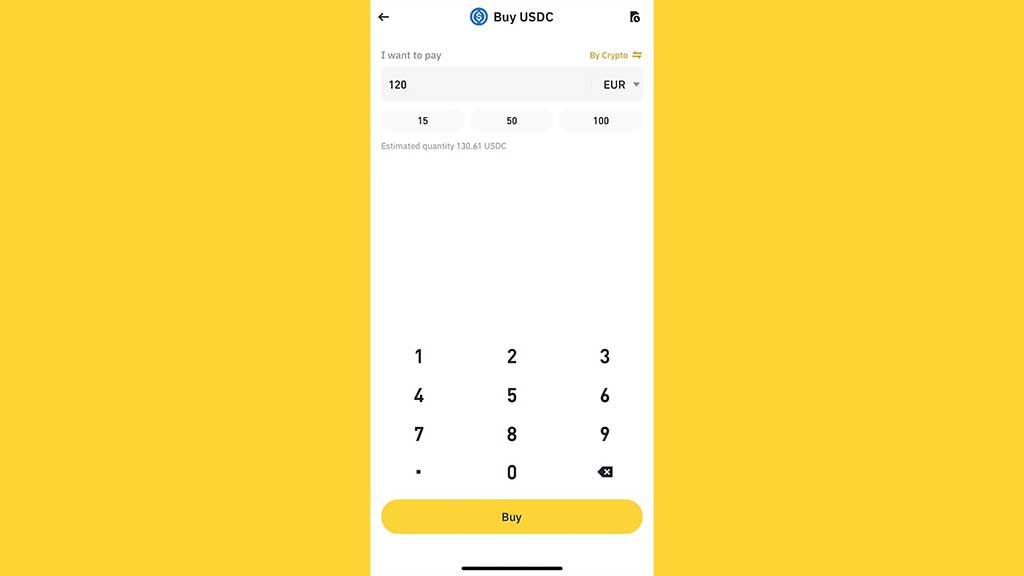 خرید با ارز فیات در اپلیکیشن بایننس