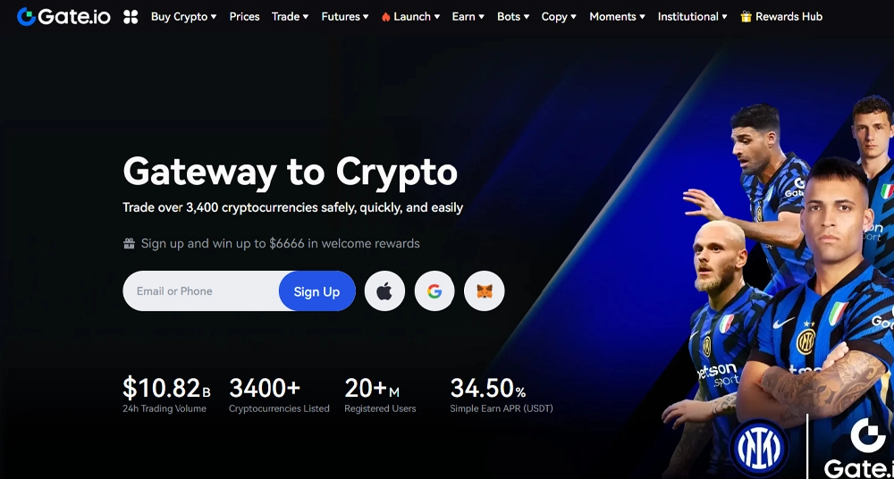 صرافی gate.io برای استخراج بیبی دوج با گوشی