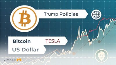 سقوط دلار، بیت کوین و تسلا؛ آیا سیاستهای ترامپ مقصر است؟