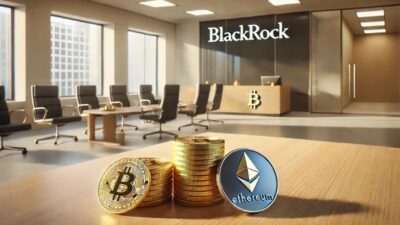 بلک‌راک امروز ۲۴۰ میلیون دلار بیت‌کوین و ۵۴ میلیون دلار اتریوم خرید