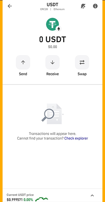 برداشت تتر از تراست ولت