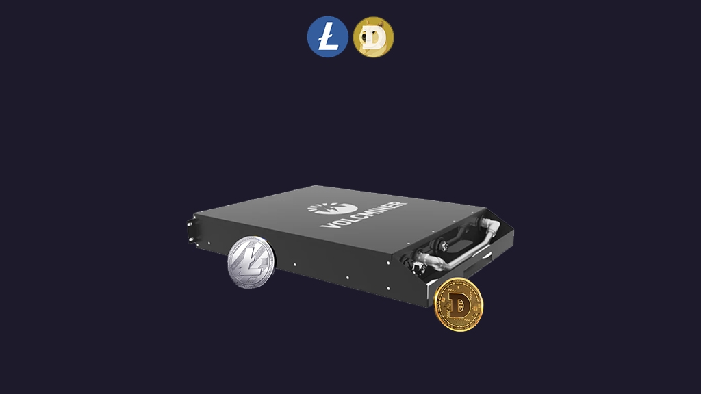 بهترین ماینر دوج کوین با قابلیت خنک کنندگی آبی