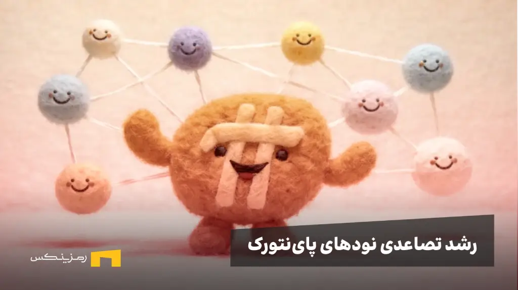 لوگوی پنبهای پای نتورک و افزایش نودهایش