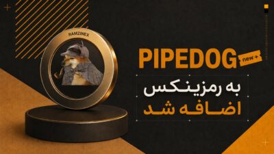 اضافه شدن ارز پایپ داگ (PIPEDOG) به رمزینکس